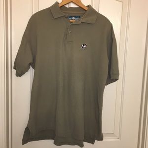 Vintage Big Dogs Polo Shirt. XL Olive green